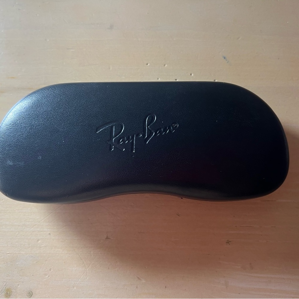 Ray-Ban Black Glasses and Case